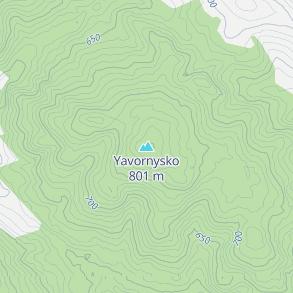 Map of Yavornysko