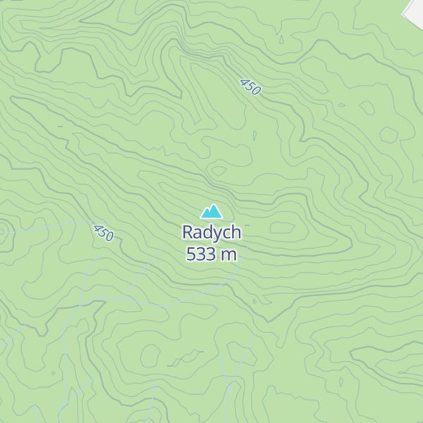 Map of Radych