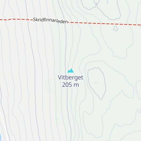 Map of Vitberget