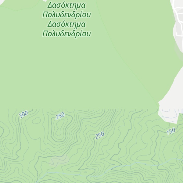 Map of Profitis Ilias