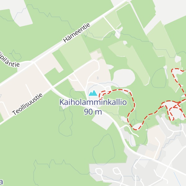 Map of Kaiholamminkallio