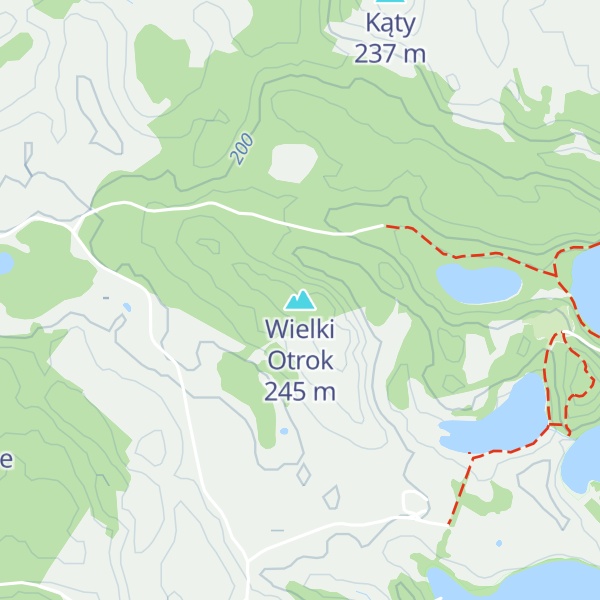 Map of Wielki Otrok