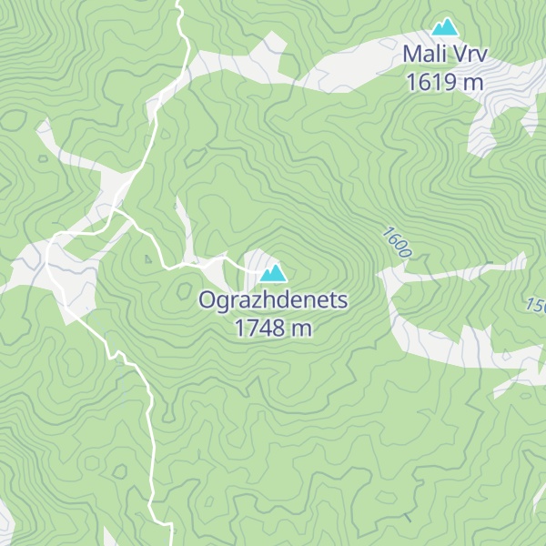 Map of Ograzhdenets