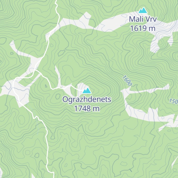 Map of Ograzhdenec