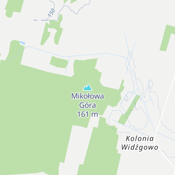 Map of Mikołowa Góra
