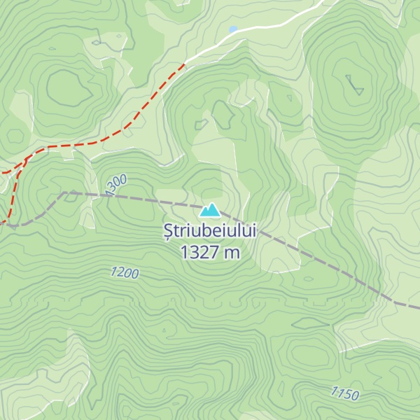 Map of Ștriubeiului