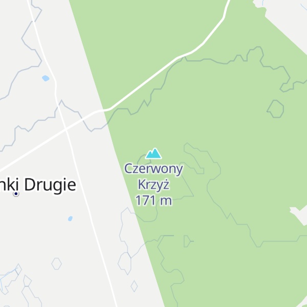 Map of Czerwony Krzyż