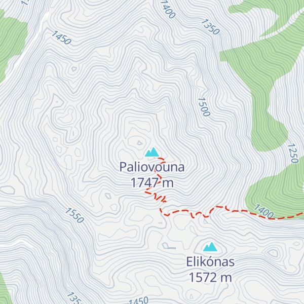 Map of Paliovouna