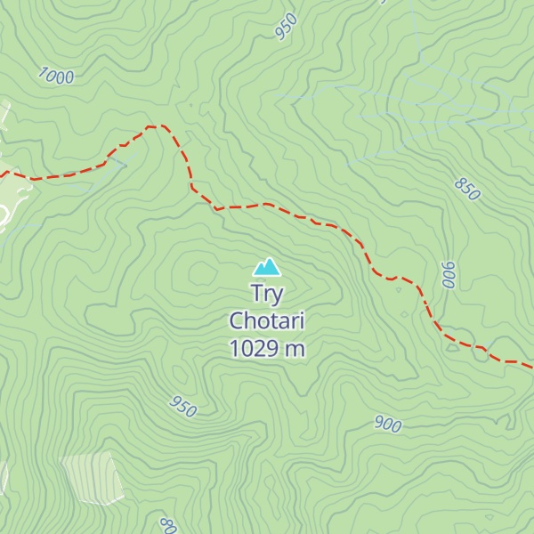 Map of Try Chotari