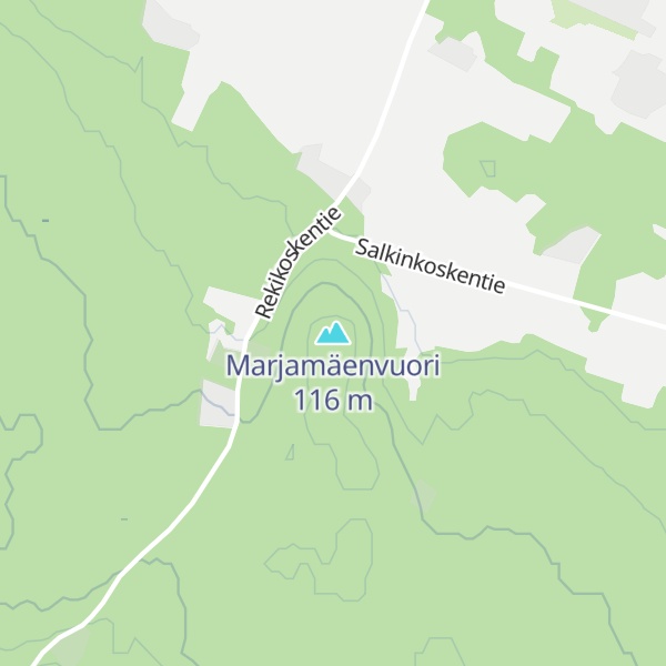 Map of Marjamäenvuori
