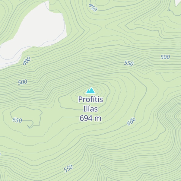 Map of Profítis Ilías