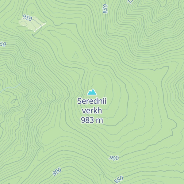 Map of Serednii verkh