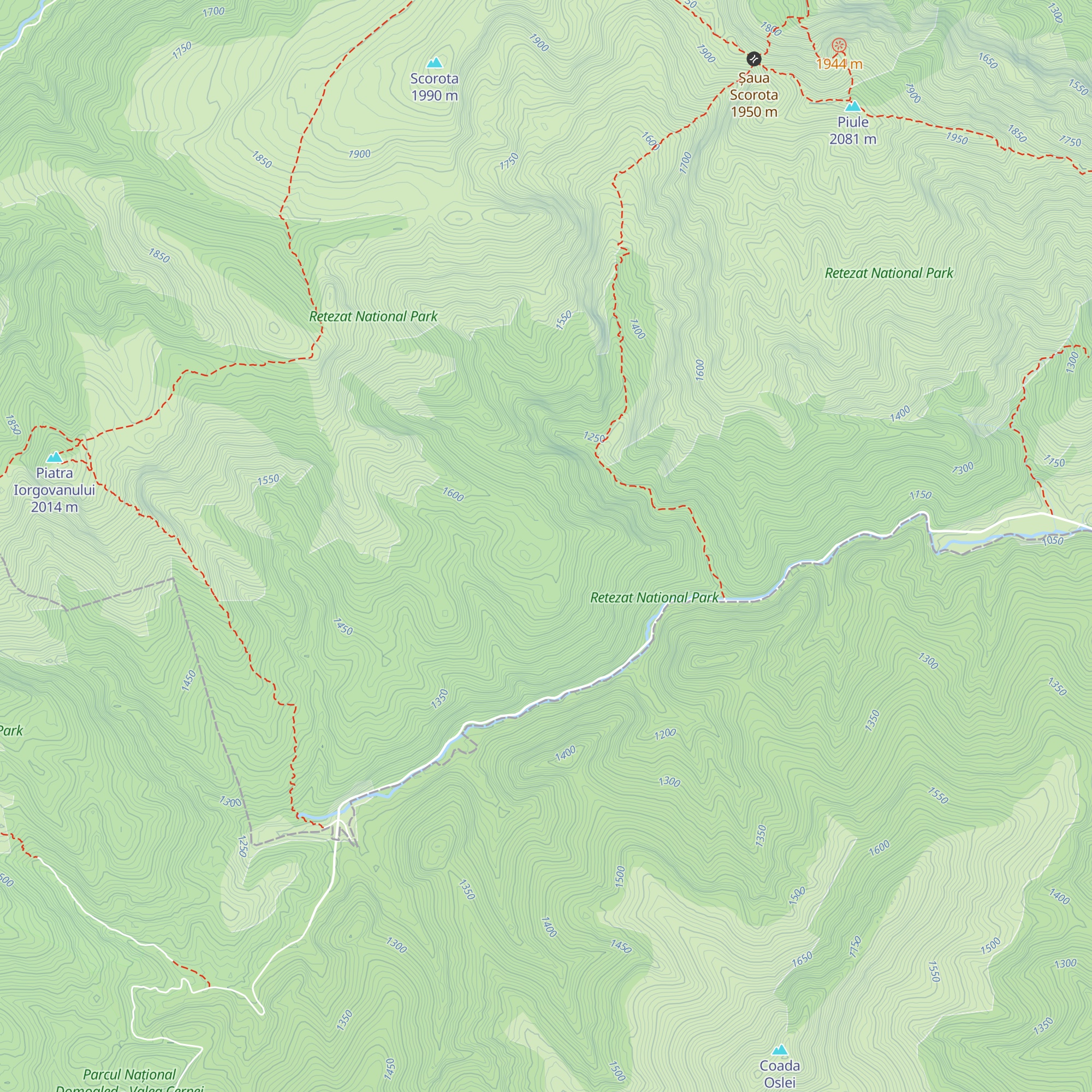 Refugiul Dalma cu Brazi map
