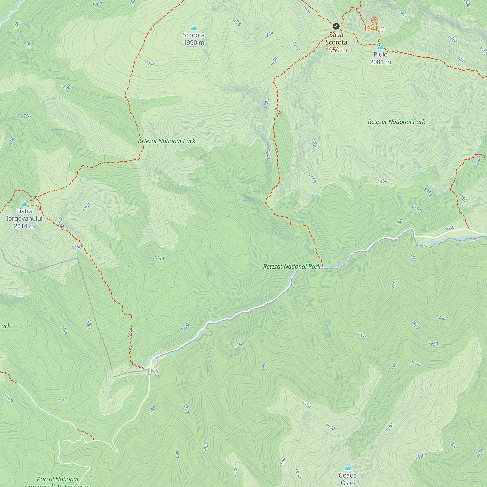 Refugiul Dalma cu Brazi map