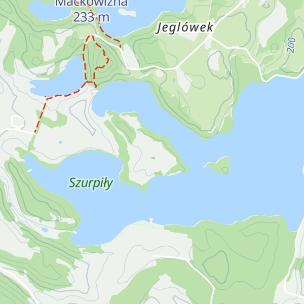 Map of Góra Trzecie Pole