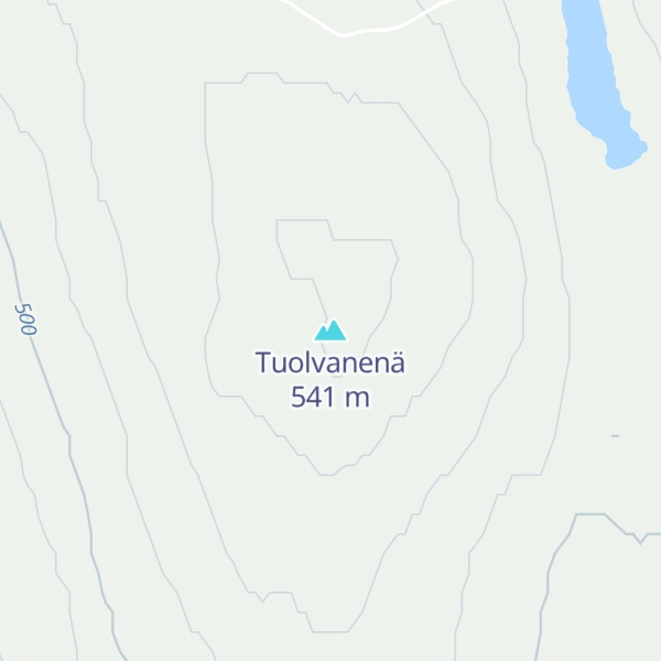 Map of Tuolvanenä