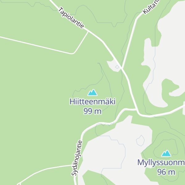 Map of Hiitteenmäki