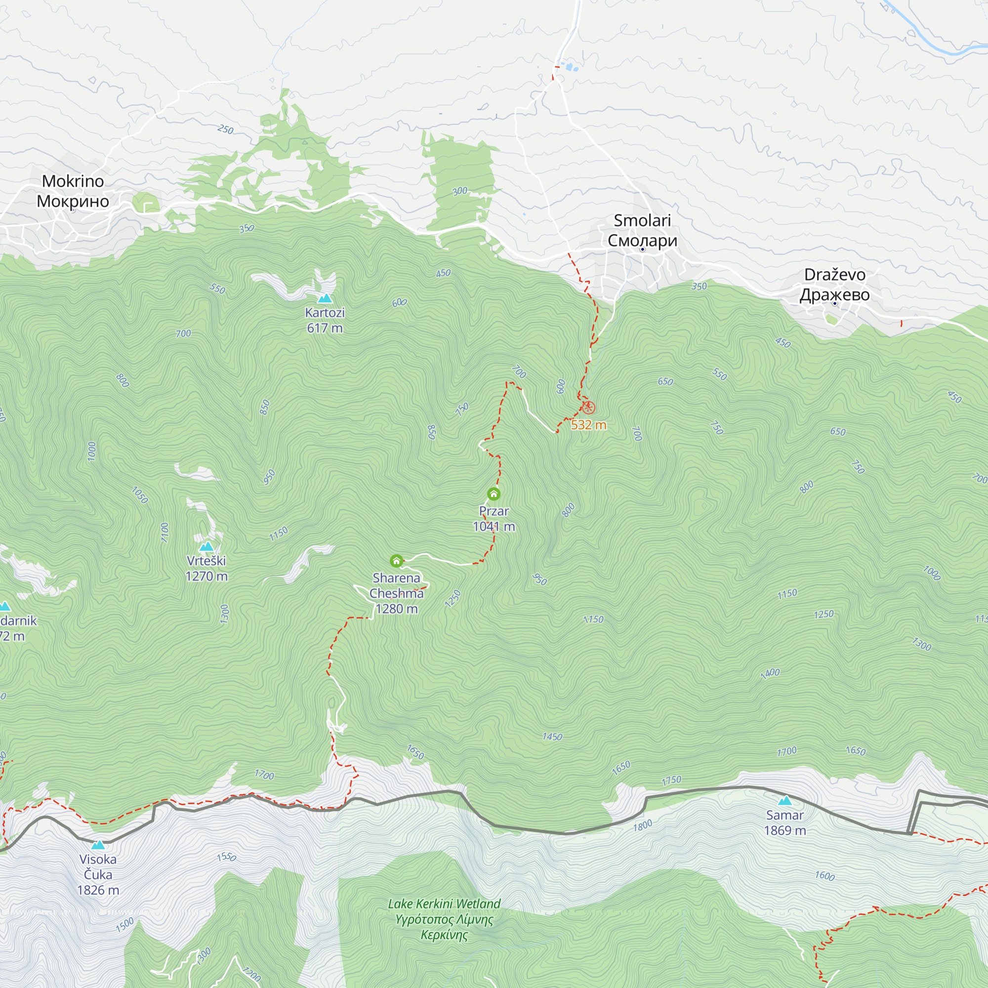 Przar map