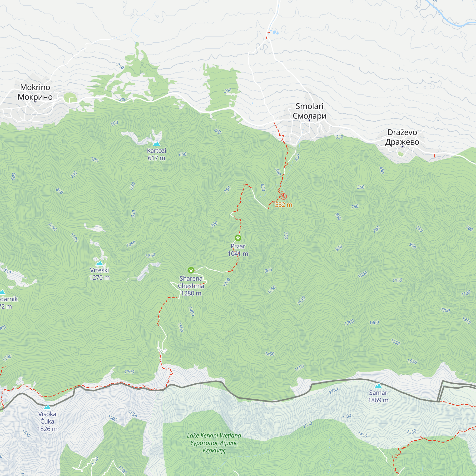 Przar map