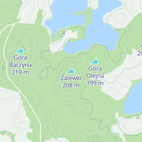Map of Zalewki