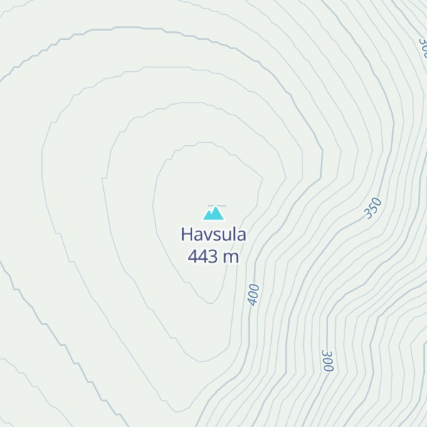 Map of Havsula