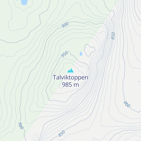 Map of Talviktoppen