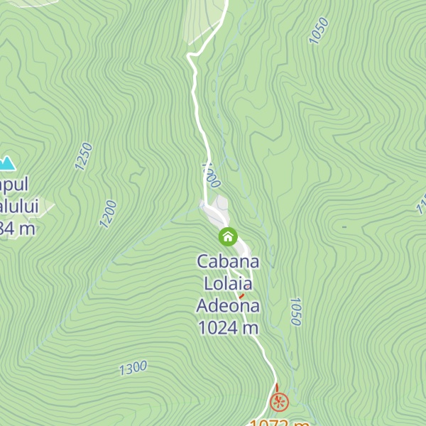 Map of Cabana Cascada