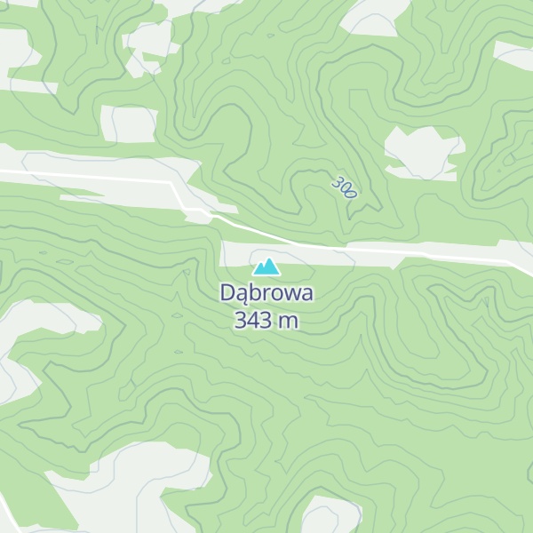 Map of Dąbrowa