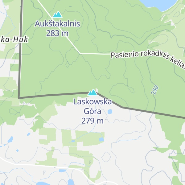 Map of Laskowska Góra