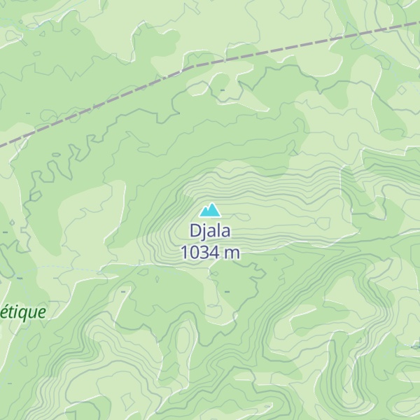 Map of Djala