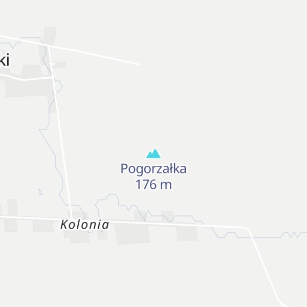 Map of Pogorzałka