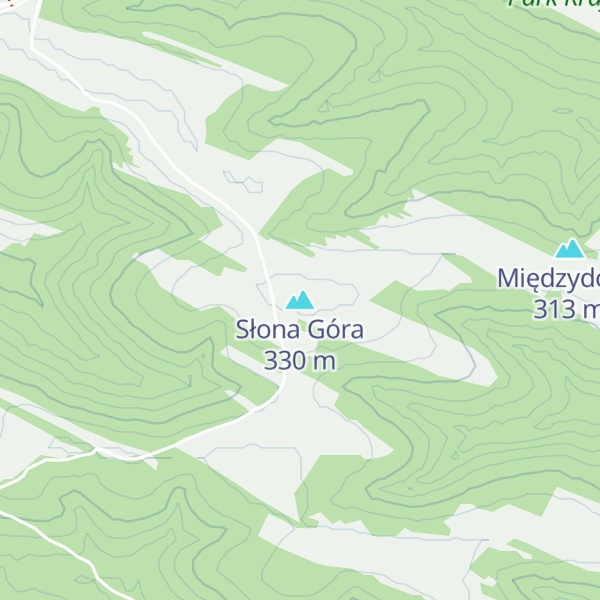 Map of Słona Góra
