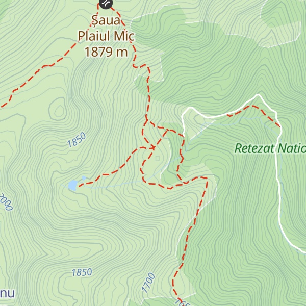 Map of Refugiul Salvamont Buta