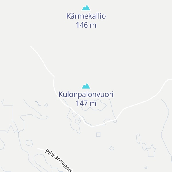 Map of Kulonpalonvuori