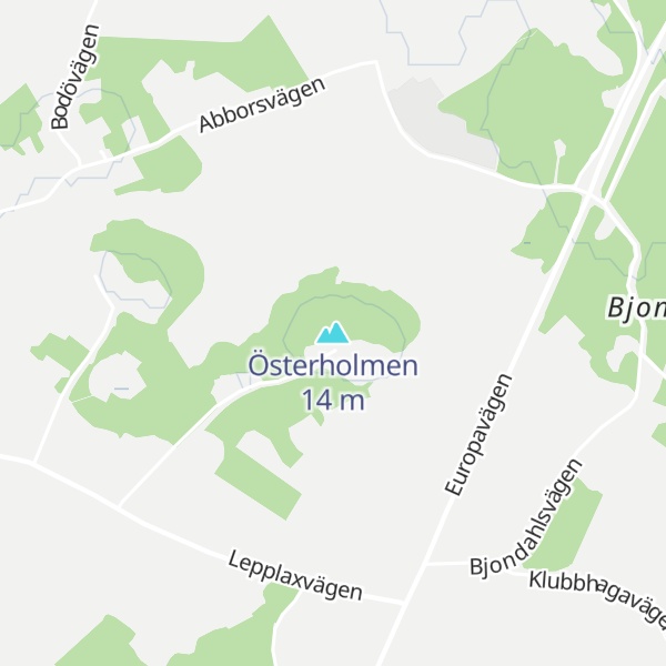 Map of Österholmen