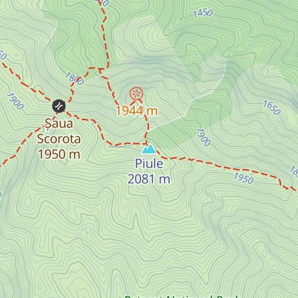 Map of Piule