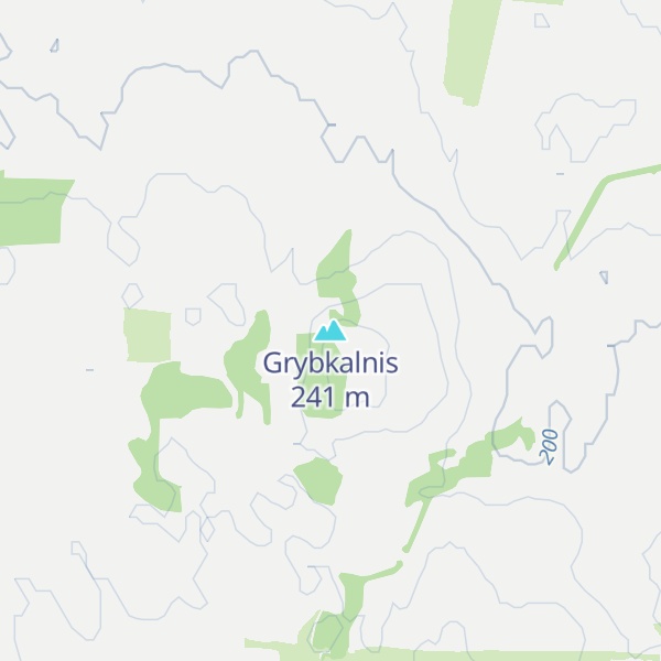 Map of Grybkalnis