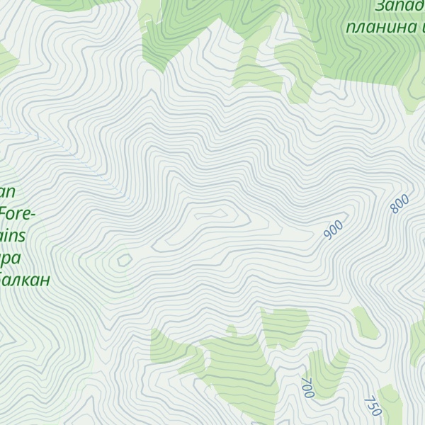 Map of Crni Vrh