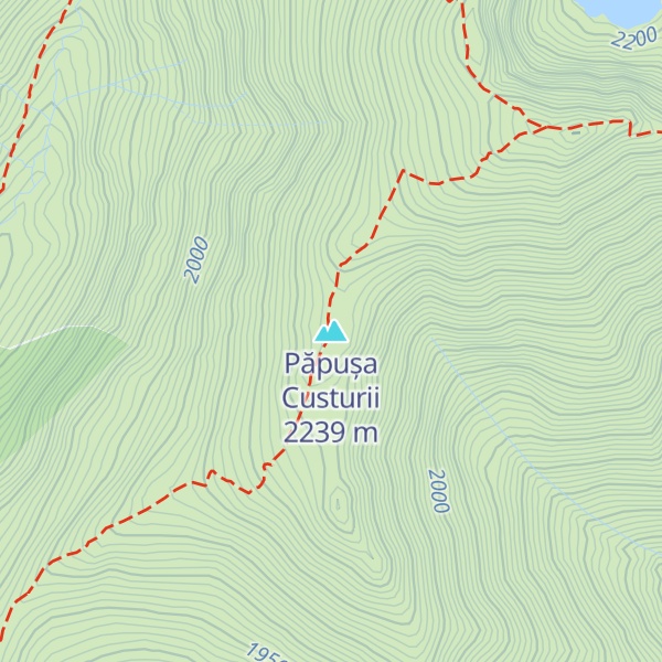 Map of Păpușa Custurii