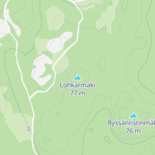 Map of Lohkarmäki