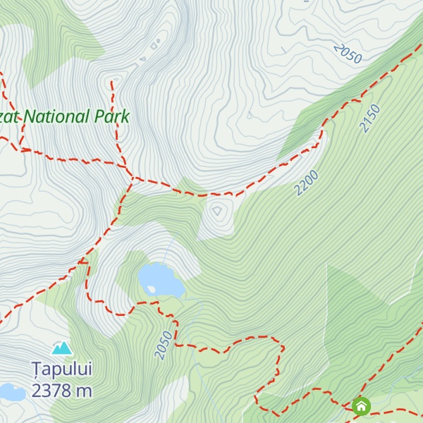 Map of Lacului