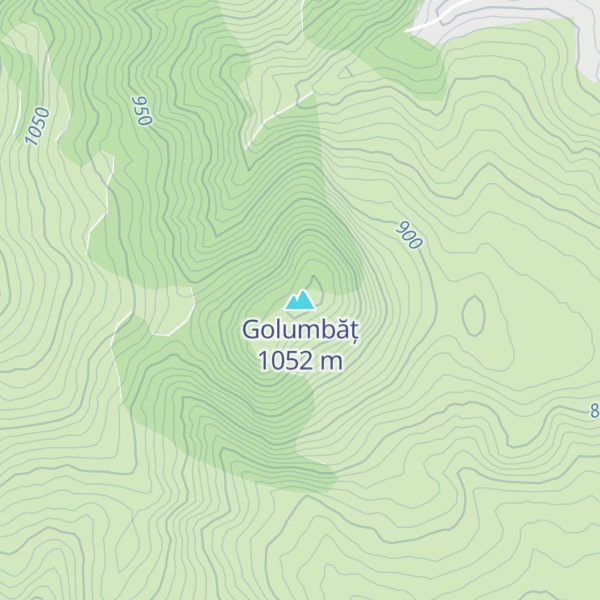Map of Golumbăț