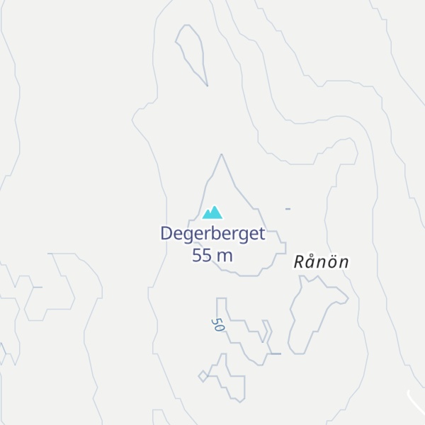Map of Degerberget