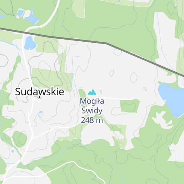 Map of Mogiła Świdy