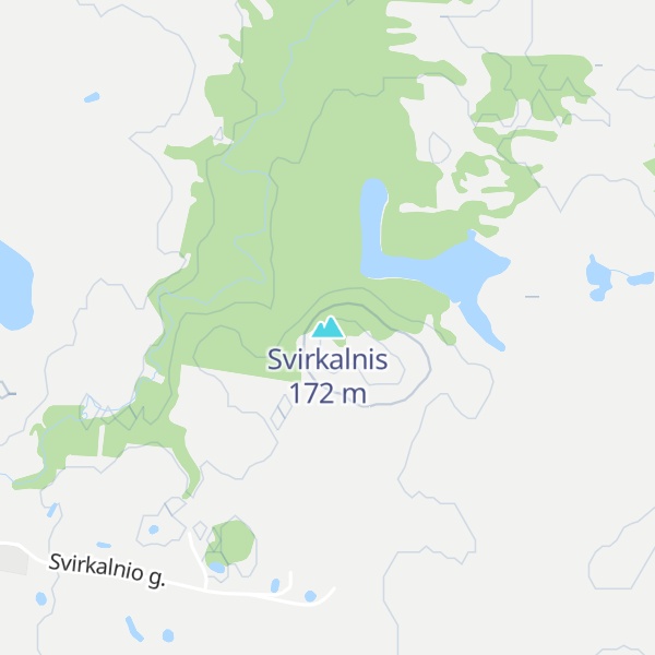 Map of Svirkalnis