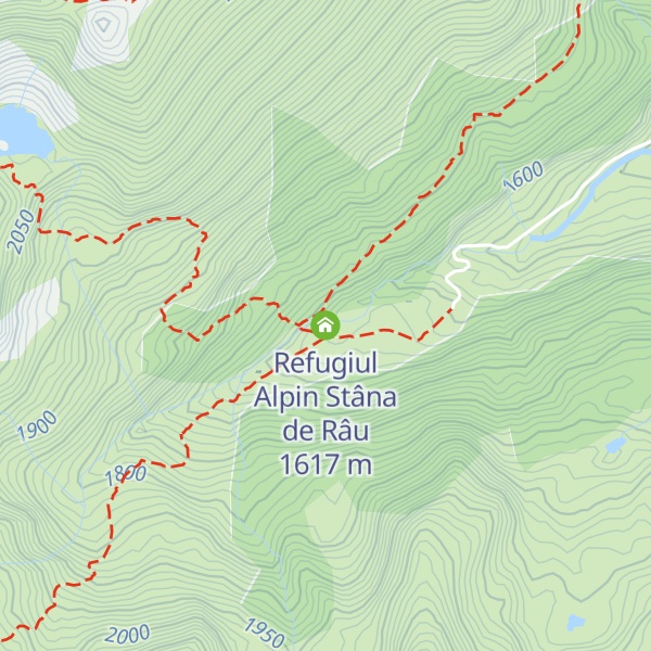 Map of Refugiul Alpin Stâna de Râu