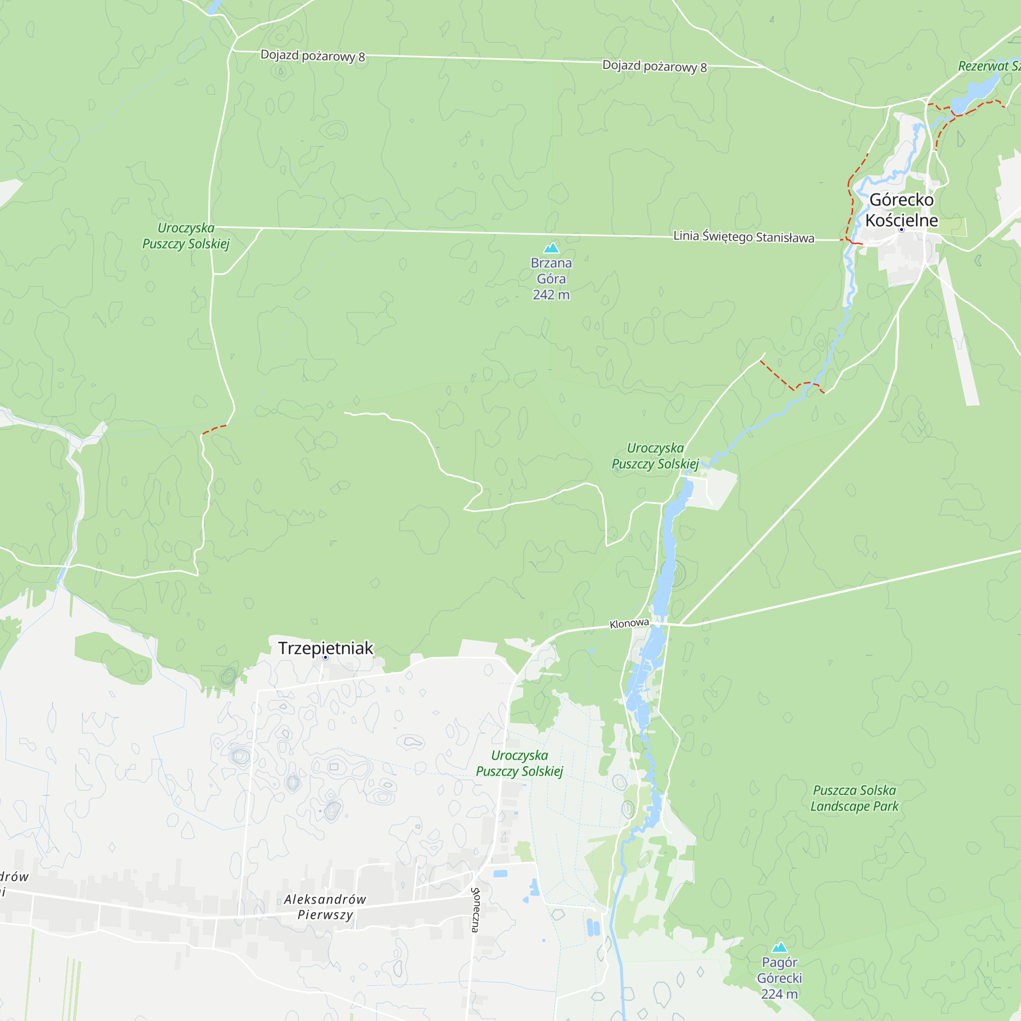 Schron por. Konrada Bartoszewskiego "Wira" map