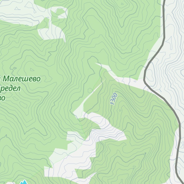 Map of Vlaov Čukar