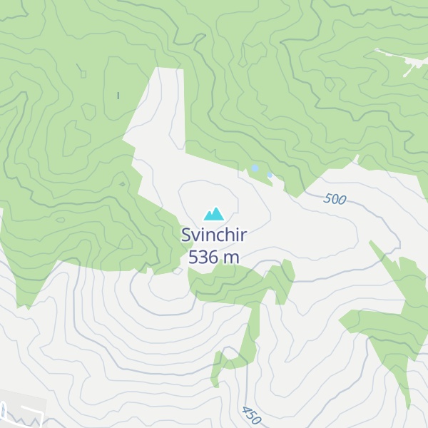 Map of Svinchir