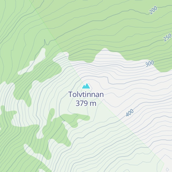 Map of Tolvtinnan